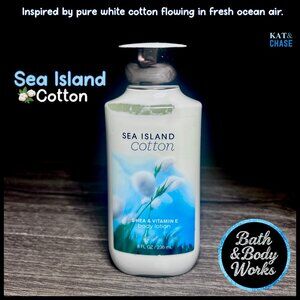 Bath & Body Works Sea Island Cotton Discontinued Body Lotion 8 Oz Tested